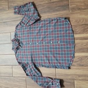 J.CREW LONG SLEEVE BUTTON TOP SIZE LARGE